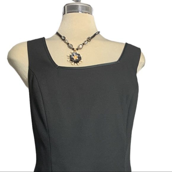 JS Collections Elegant Black Dress Size 14 - Picture 4 of 9